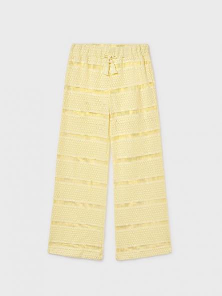 Mayoral Pantalón Largo Tipo Crochet 26-06550-034 Vainilla [1]