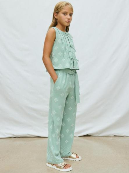 Mayoral Pantalón Largo estampado 26-06553-039 Salvia