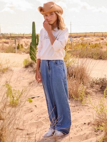 Mayoral Pantalon Largo Tejano Fluido 26-06557-058 Medio