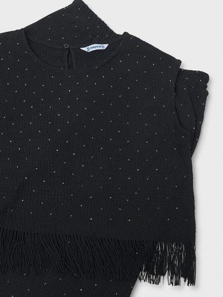 Mayoral Conjunto Pantalón Largo Strass 26-06558-092 Negro [2]