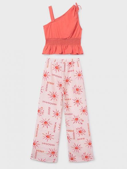 Mayoral Conjunto Pantalón Largo Estampado 26-06561-019 Flamingo [1]