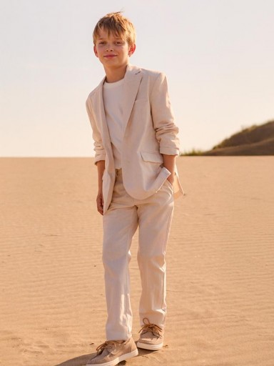 Mayoral Pantalon Lino Suiting 26-06562-016 Avena Mez