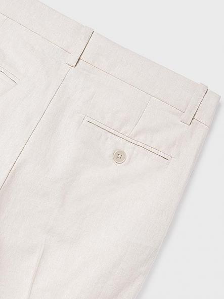 Mayoral Pantalon Lino Suiting 26-06562-016 Avena Mez [3]