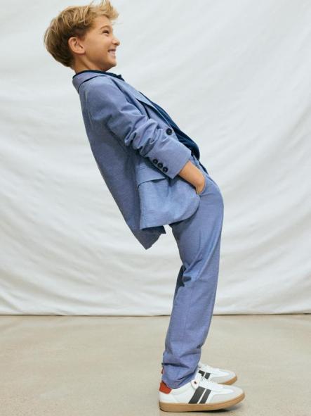 Mayoral Pantalon Lino Suiting 26-06562-017 Añil