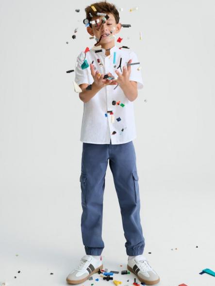 Mayoral Pantalon Cargo 26-06566-089 Oceano