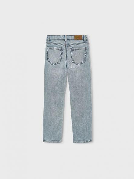 Mayoral Pantalon Jeans Wide Leg 26-06575-418 Claro [2]