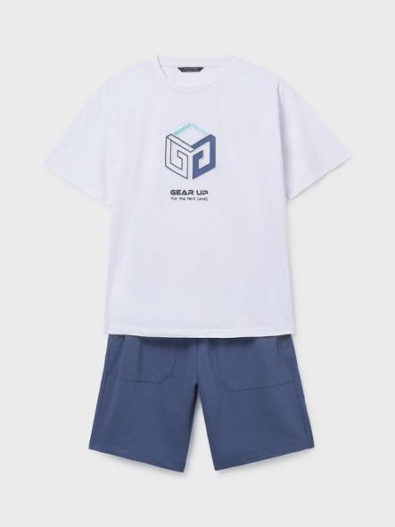 Mayoral Conjunto Embossed 26-06690-045 Blanco [0]