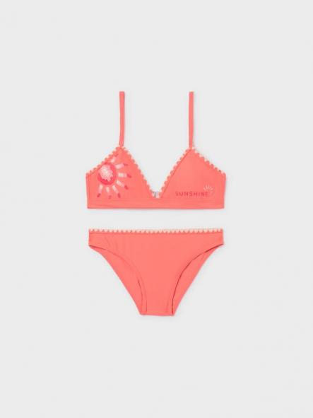 Mayoral Bikini triangulo Grafica 26-06775-023 Flamingo