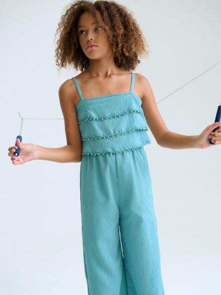 Mayoral Mono Largo Volantes 26-06873-079 Jade [2]