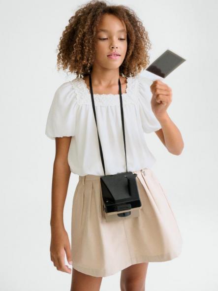 Mayoral Falda Pantalon Plana Gabardina 26-06902-033 Arena