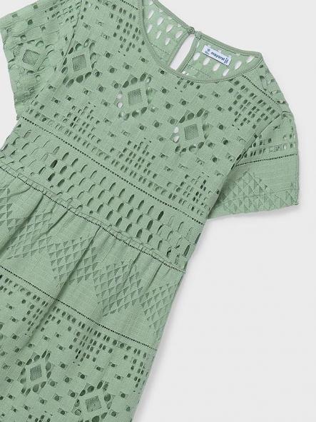 Mayoral Vestido Encaje 26-06904-094 Salvia [5]