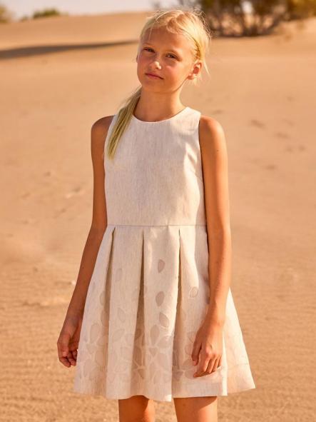 Mayoral Vestido Cenefa 26-06906-060 Lino