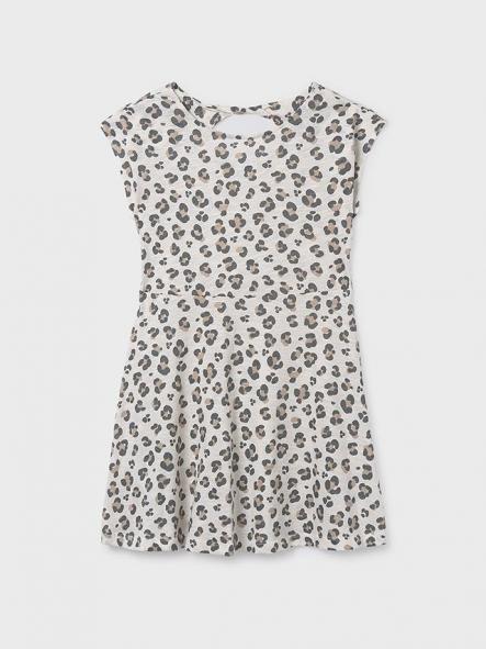Mayoral Vestido Punto Estampado 26-06912-072 Hueso [3]