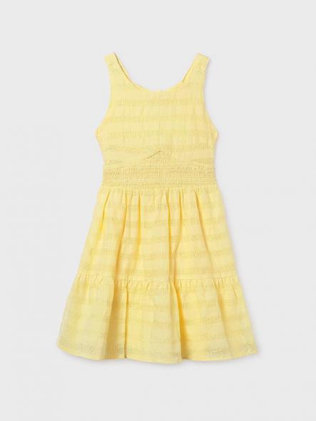 Mayoral Vestido Voile fantasia 26-06913-093 Vainilla [3]