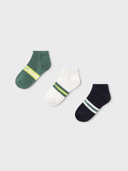 Mayoral Set 3 Calcetines 26-10182-049 Verde