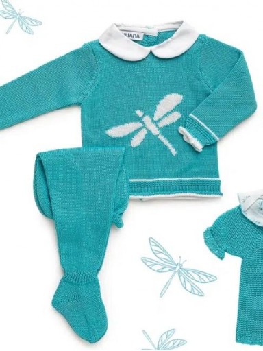 Juliana Vistiendo Bebés Conjunto 2 Piezas  25055 Turquesa [1]