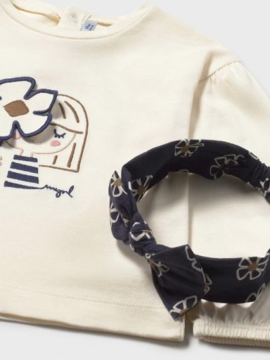 Mayoral Camiseta M/L Con Diadema 15-02078-026 Mac.marino [3]