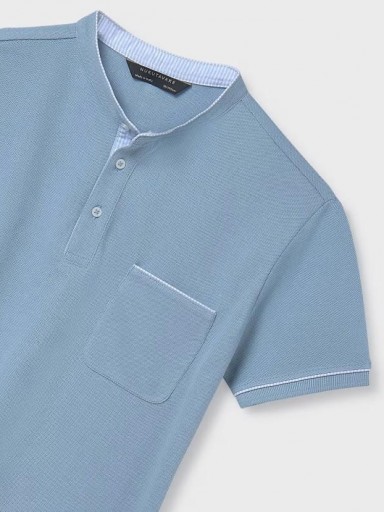 Mayoral Polo m/c Cuello Mao 25-06131-029 Perla [2]