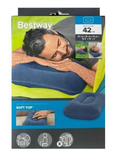 Almohada de aire flocada  ART 67121 [0]