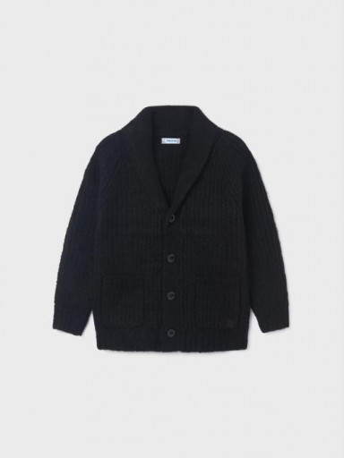 Mayoral chaqueta tricotosa para niño 12-04396-086 Negro