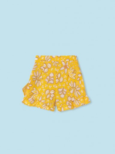 Mayoral falda pantalón estampada 24-06942-073 Plátano  [2]