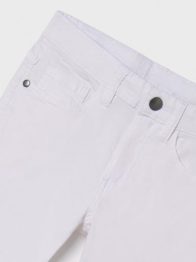 Mayoral pantalón slim fit 24-00520-093 Blanco [2]