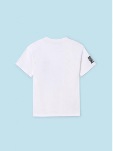 Mayoral camiseta estampada  24-06045-068 Blanco [2]