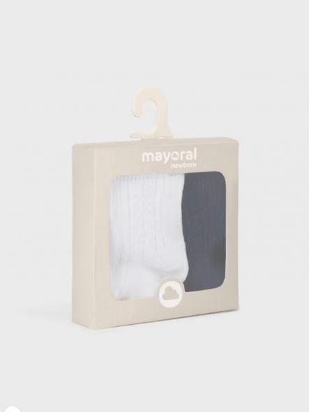 Mayoral Set 2 calcetines vestir 24-09708-074 Naval [2]