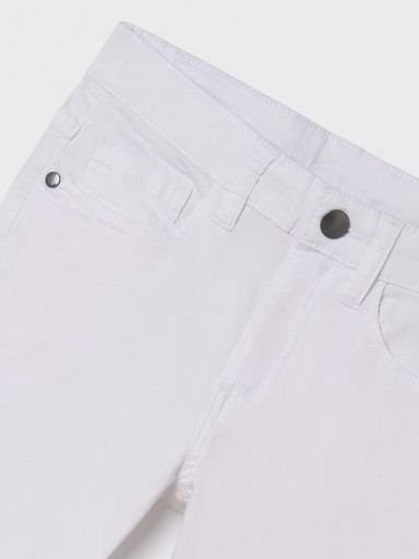 Mayoral pantalón slim fit 24-00520-093 Blanco [2]