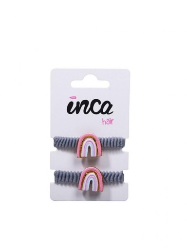 Inca Set 2 coleteros arcoiris 43459 Gris [0]