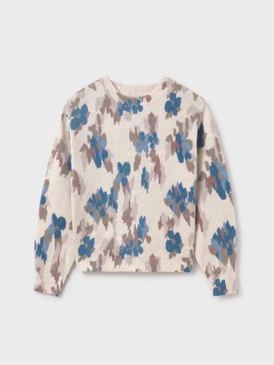 Mayoral Jersey estampado flores 14-07306-015 Milk vigoré