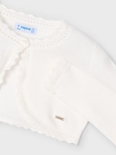 Mayoral Bolero Tricot Basico 25-00320-093 Crudo [2]