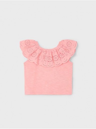 Mayoral Camiseta m/c Combinada 25-03012-018 Salmon [2]