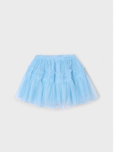 Mayoral Falda Tul Plumeti 25-03961-028 Cielo [2]