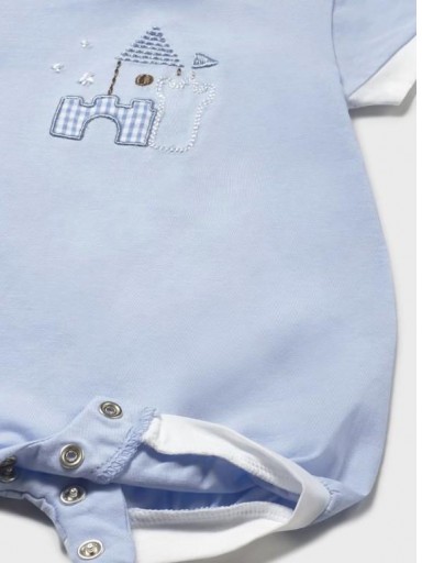 Mayoral Pelele corto castillo 25-01708-068 Cielo [2]