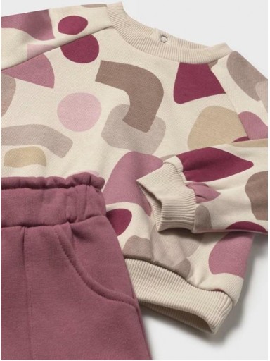 Mayoral Chandal Pullover Estampado 15-02845-061 Rosado [2]