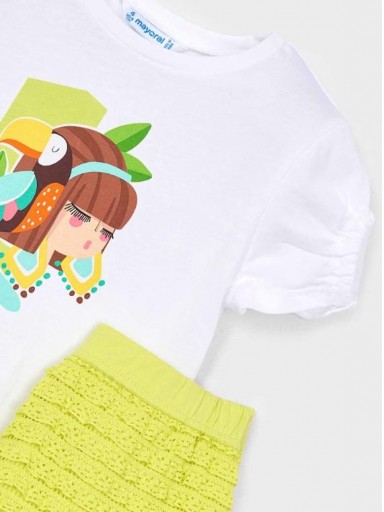 Mayoral Conjunto Short  Punto fantasia 25-03211-088 Citron [2]