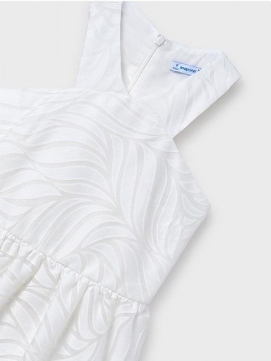 Mayoral Vestido Devore 25-06976-054 Crudo [2]