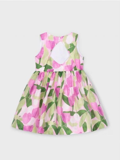 Mayoral Vestido Estampado 25-03913-044 Malva [2]