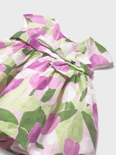 Mayoral Vestido ceremonia estampado  25-01909-015 Malva [2]