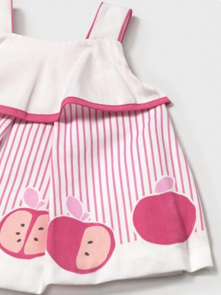 Mayoral Vestido cenefa frutas 25-01864-094 Fragola [2]