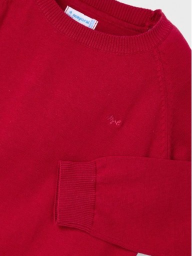 Mayoral Jersey Algodón Cuello Redondo 15-00323-015 Rojo [4]
