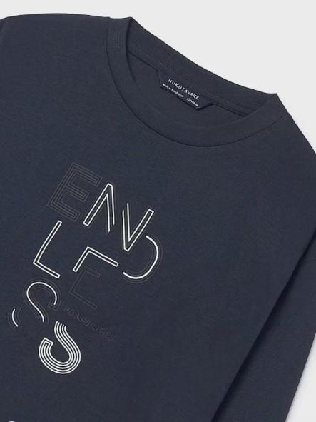 Mayoral Camiseta M/L Básica 15-00842-016 Marino [2]