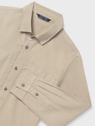 Mayoral Camisa M/L Utility 15-07109-073 Caliza [2]