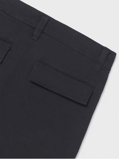 Mayoral Pantalón Multibolsillos 15-07566-032 Negro    [2]