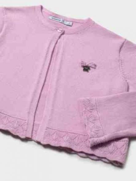 Mayoral Rebeca tricot basica Cuello redondo 25-00302-039 Malva [2]