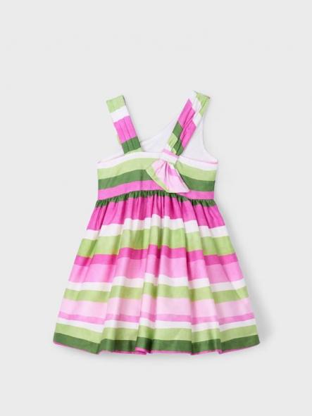 Mayoral Vestido Rayas  25-03920-058 Orquidea [2]