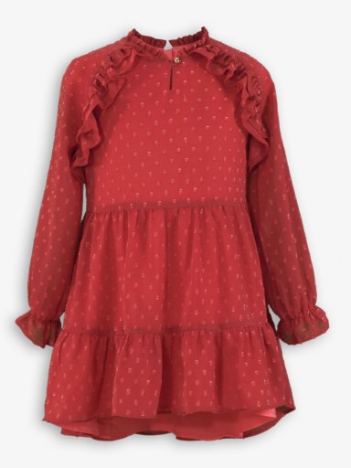Miranda Vestido Pumeti Rosaceo Manga Renglán "Emma" 0300/V [2]