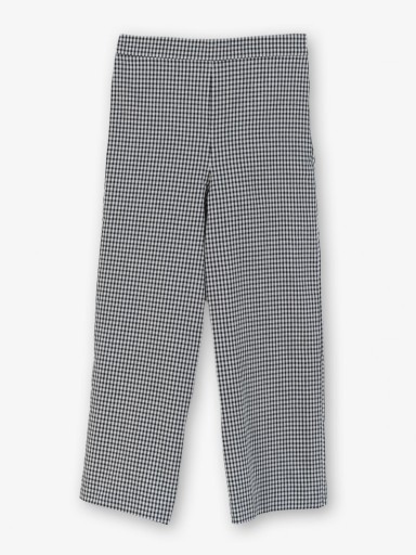 Miranda Conjunto Niña Blusa Beig Pantalon Cuadro Vichy "Margarita" 0301/23 [4]