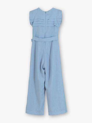 Miranda Mono Niña Sin Mangas Pantalón Largo Azul Lazada "Cintia" 0328/M [4]